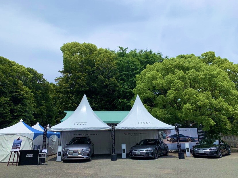 福岡音楽祭～ONKEI～音恵 にAudi車を展示しました。