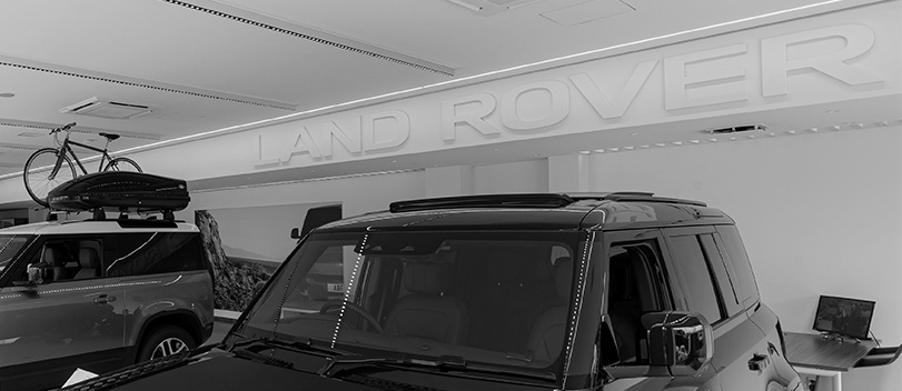 ランドローバーのの店舗イメージ
