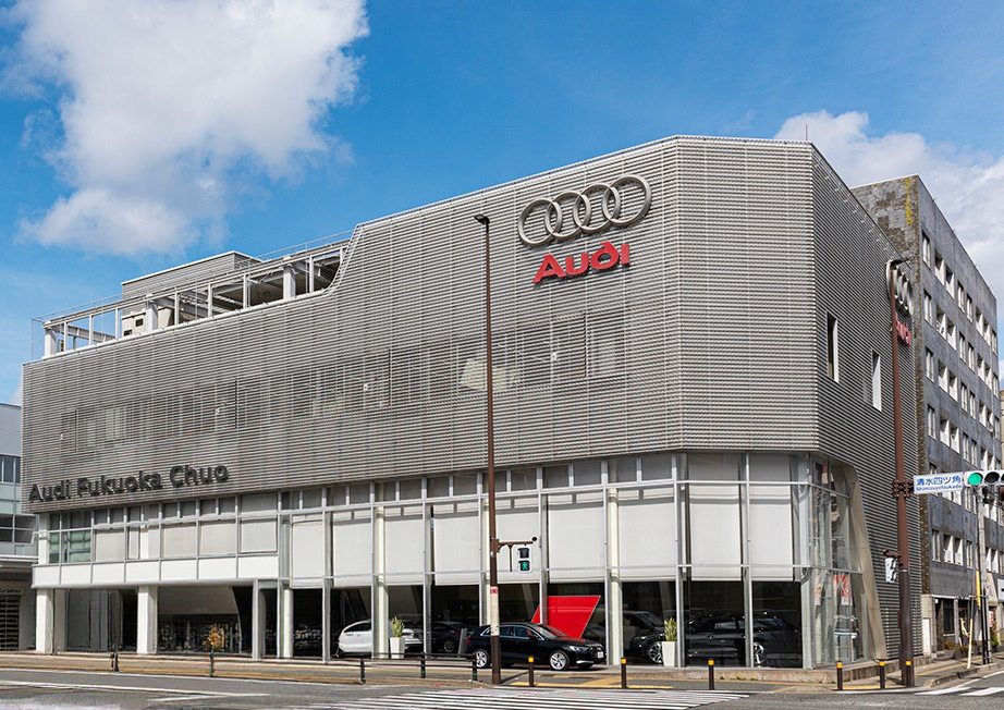 アウディ福岡中央の店舗外観